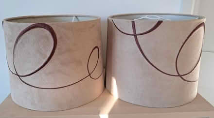 Photo of free 2 Laura Ashley lampshades (Arundel BN18) #1