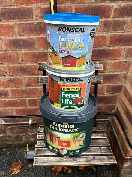 Photo of free Fence Paint (Ivy Farm SK11) #1