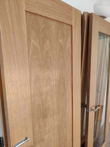 Photo of free Solid wood Internal doors X5 some glazed (Gotherington GL52) #2