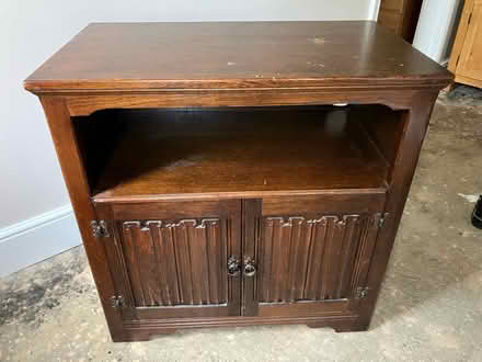 Photo of free Solid wood (oak) cupboard for restoration (Minster Lovell OX29) #2