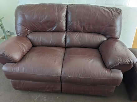 Photo of free Sofa, armchair + footstool (Disley SK12) #2
