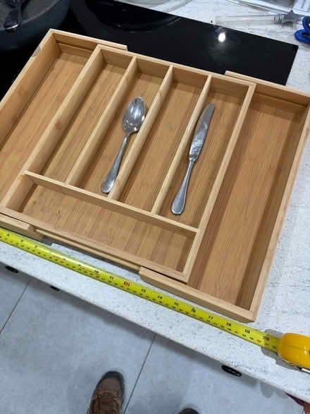 Photo of free Expandable cutlery drawer insert (Central Tonbridge TN9) #3