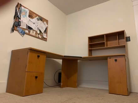 Photo of free 3-Piece Computer Desk/Chair (Akron - Highland Square) #1