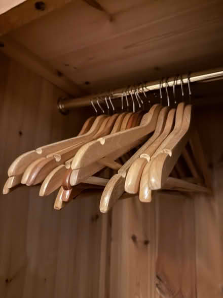 Photo of free Wooden Hangers 15x (Ealing Common W5) #1