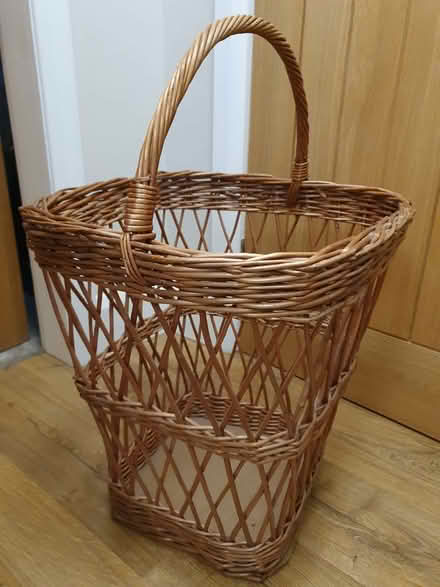 Photo of free Wicker Laundry Basket (Whalley BB7) #1