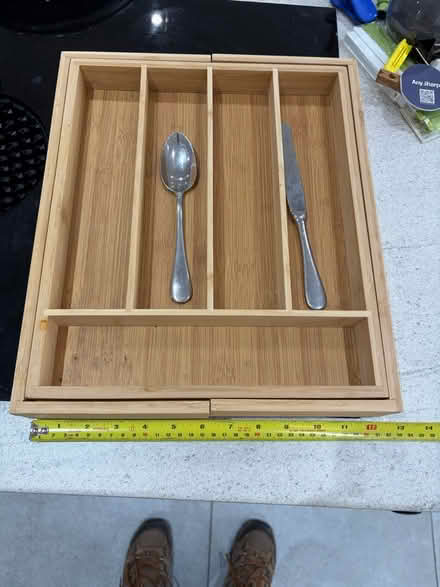 Photo of free Expandable cutlery drawer insert (Central Tonbridge TN9) #1