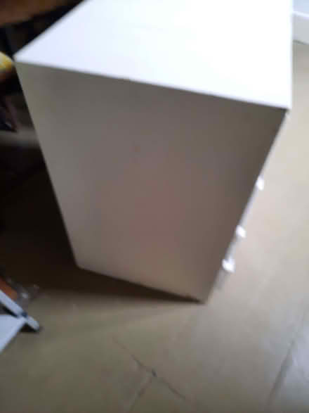 Photo of free Small white wooden chest of 4 drawers (Hollingdean BN1) #3