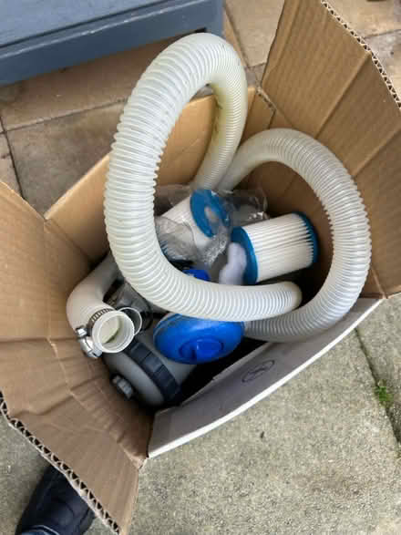 Photo of free Intex c1000 outdoor pool pump (Nr Oswestry) #2