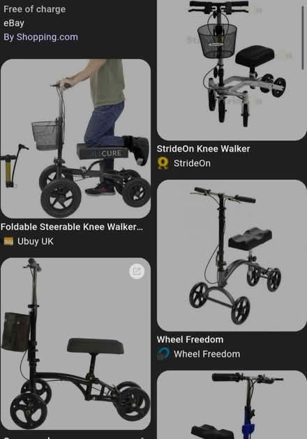 Photo of Knee mobility scooter (BS4) #1