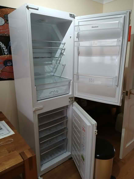 Photo of free Integrated Blomberg fridge freezer (Stone Cross BN24) #2