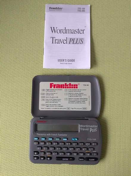 Photo of free Electronic Thesaurus/Word Finder (Beulah Hill SE19) #1