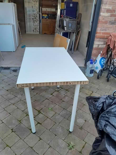 Photo of free Two identical white tables (Little Salkeld, Penrith, CA10) #2