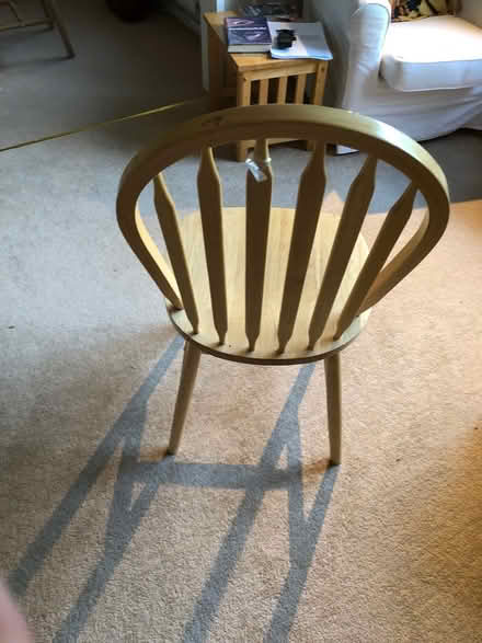 Photo of free 2 wooden chairs (London SW19) #2