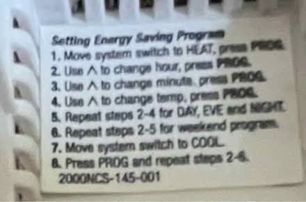 Photo of free Thermostat for central heat/air (Lake Balboa (W Van Nuys) 91406) #3