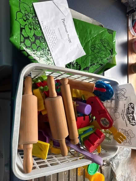 Photo of free Playdough toys, rolling pins etc (Aldcliffe LA1) #1