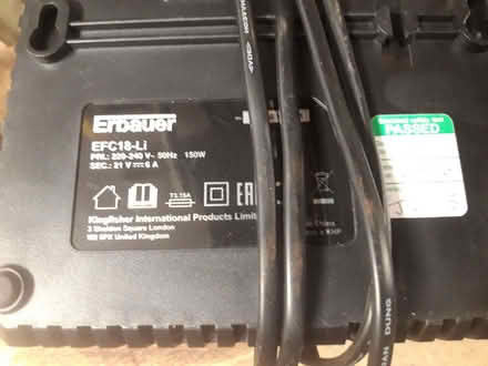 Photo of free Erbauer battery charger 18/21V (Glemsford CO10) #1