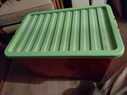 Photo of free Large plastic box (Fairfield Park) #1