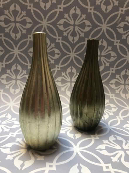 Photo of free small gold vases x2 (Bramley LS13) #1