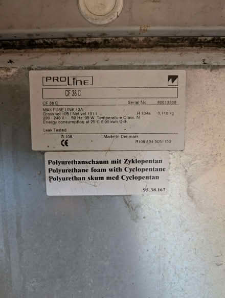 Photo of free Small Chest Freezer (Little Staughton MK44) #2