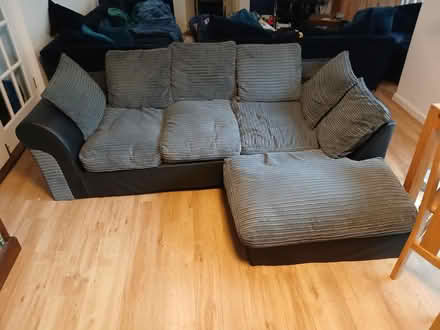 Photo of free Corner sofa (Oakridge, Basingstoke RG21) #1