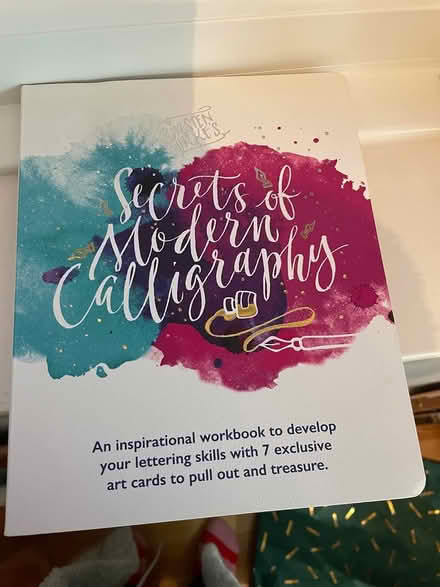 Photo of free Calligraphy set and book (Abingdon OX14) #1