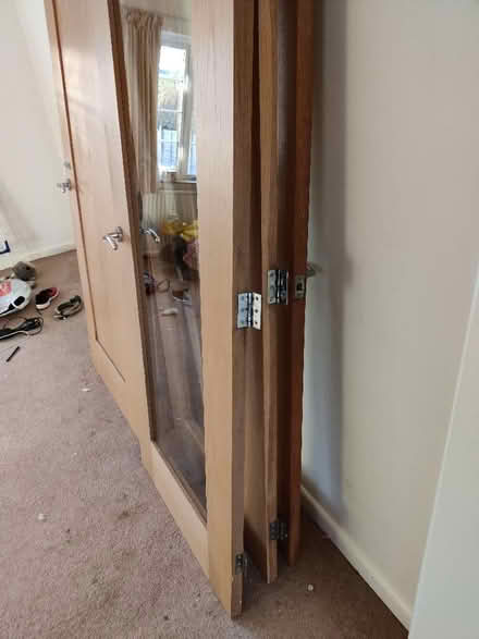 Photo of free Solid wood Internal doors X5 some glazed (Gotherington GL52) #4