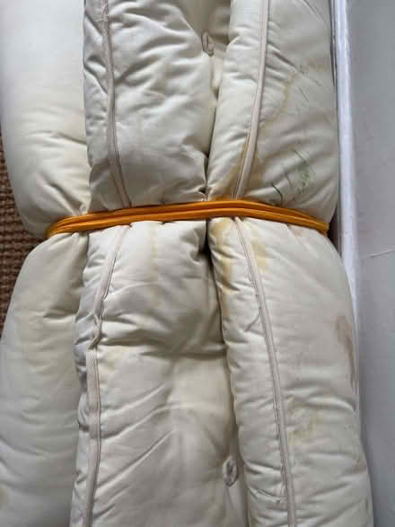 Photo of free single futon mattress, 100% cotton (Hackney E9) #2