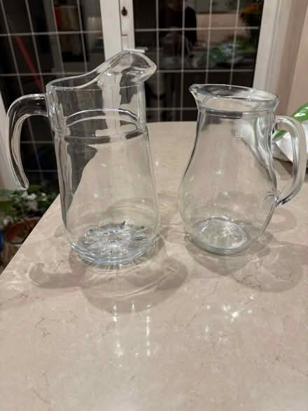 Photo of free 2 glass jugs (Camberley GU15) #1