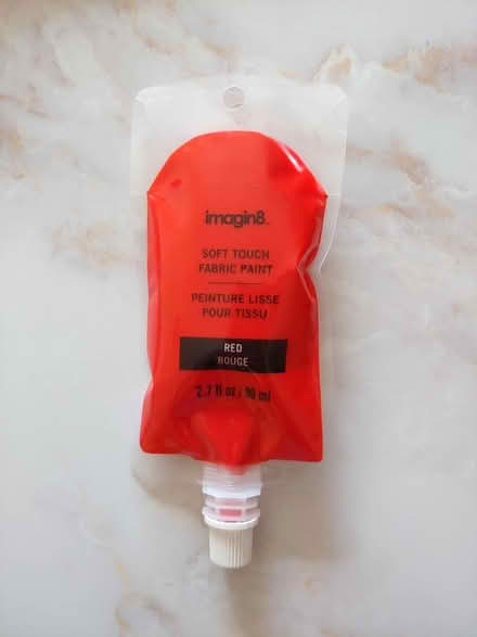 Photo of free Red Fabric Paint (Eglinton-Lawrence) #2