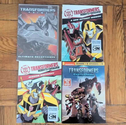 Photo of free Transformers Cartoon Series DVDs (11415) #1