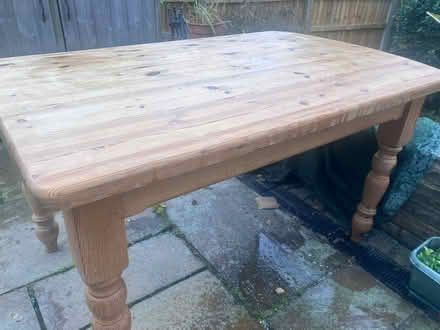 Photo of free Pine table and 4 chairs (Hurdsfield SK10) #2