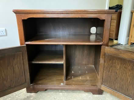 Photo of free Solid wood (oak) cupboard for restoration (Minster Lovell OX29) #3