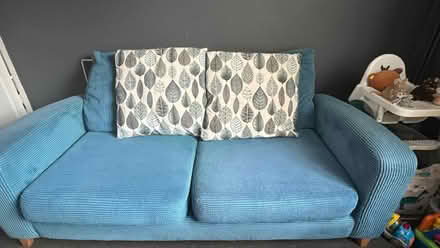 Photo of free Blue sofa (Braunstone LE3) #1