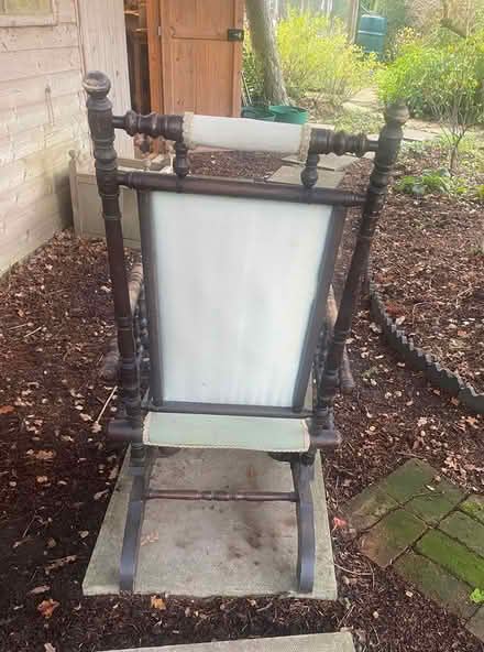 Photo of free Victorian rocking chair (Childwickbury) #2