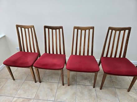 Photo of free 4 x G-plan dining chairs (Worle BS22) #1