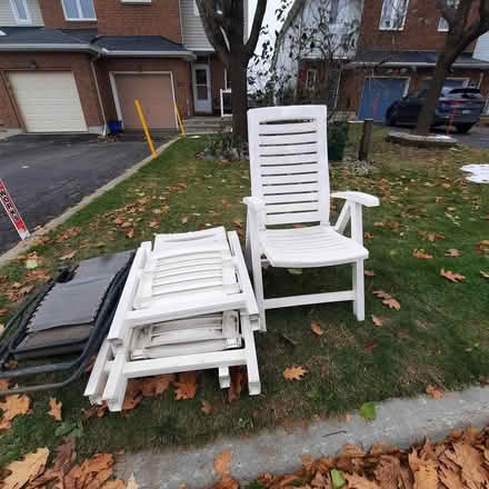 Photo of free Curb alert: Patio chairs (Orleans) #1