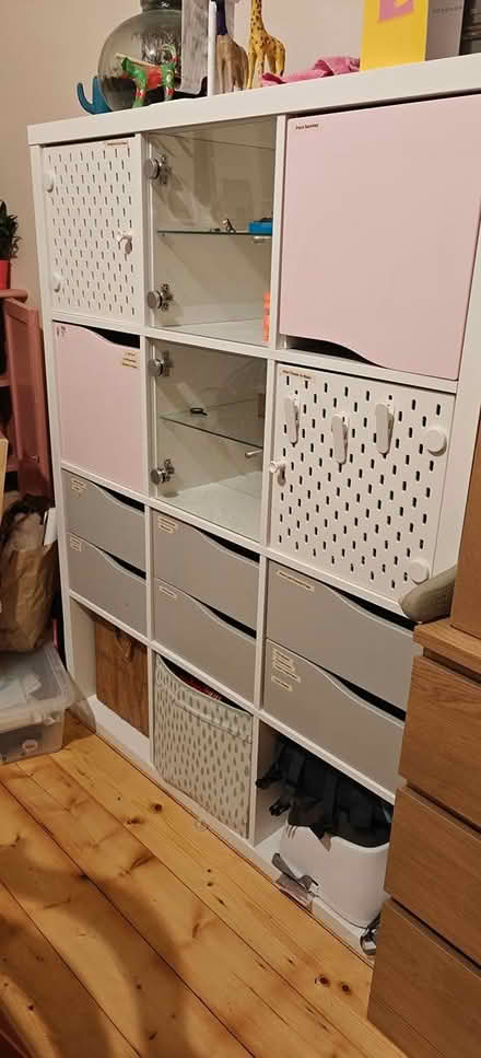 Photo of free Kallax unit with inserts (3x4) (Costorphine EH12) #1