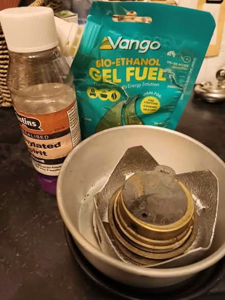 Photo of free Mini trangia and fuel (Livingston) #1