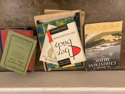 Photo of free Song books (Stockbridge EH3) #1