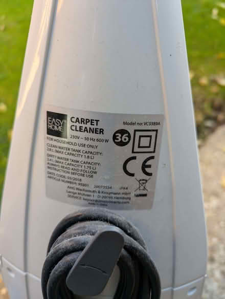 Photo of free Easy Home Carpet Cleaner (Little Staughton MK44) #2