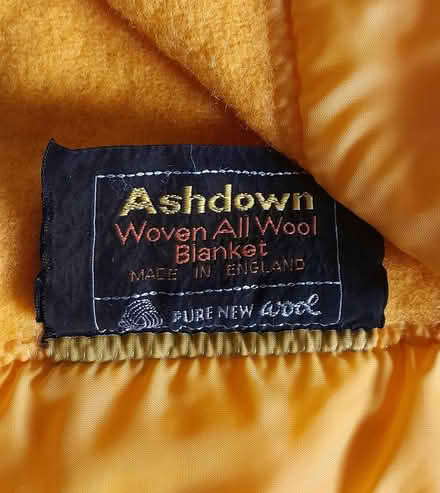 Photo of free Vintage 100% wool blanket (Burgess hill) #2