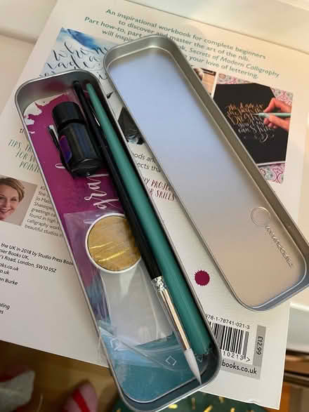 Photo of free Calligraphy set and book (Abingdon OX14) #4