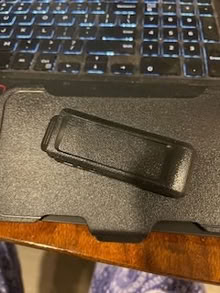 Photo of free iPhone 13 belt clip holder (Golden Triangle) #2