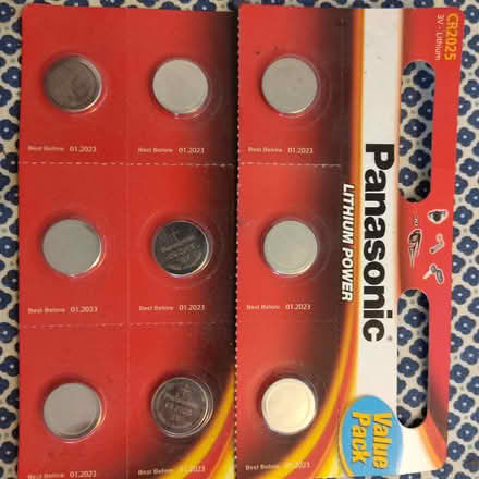 Photo of free Cr2025 lithium batteries (Lower Walkley S6) #1