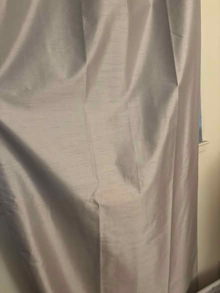 Photo of free Satin curtains and rod (Willow Glen) #2
