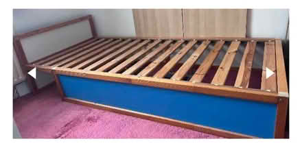 Photo of free Single bed frame with mattress (Bexleyheath DA7) #1