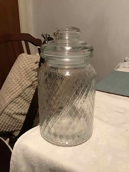 Photo of free Glass sweetie jar (TQ12 kingskerswell) #1