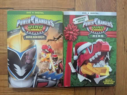 Photo of free Power Rangers Dino Charge DVDs (11415) #1