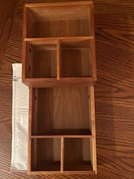 Photo of free Nifty wooden “organizer box” (Park-Monroe Neighborhood) #4