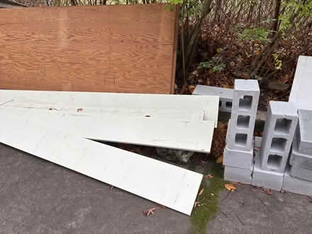 Photo of free Nice shelving and cinderblocks (Englewood NJ) #1